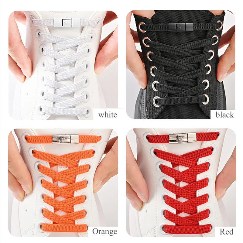 LockFit™ No-Tie Elastic Laces (Instant Slip-On Upgrade)