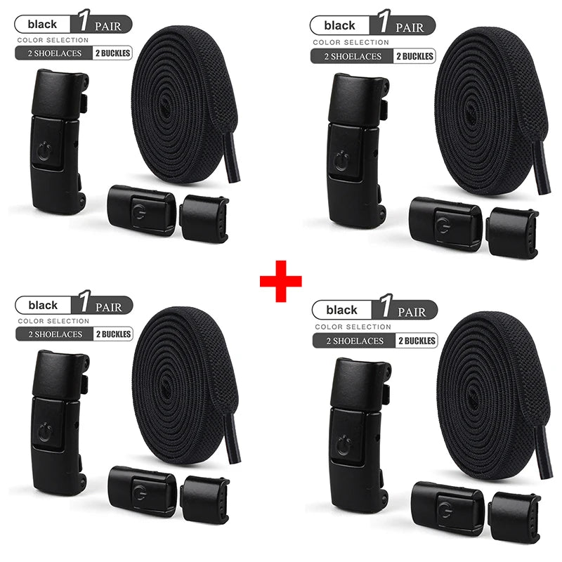 LockFit™ No-Tie Elastic Laces (Instant Slip-On Upgrade)
