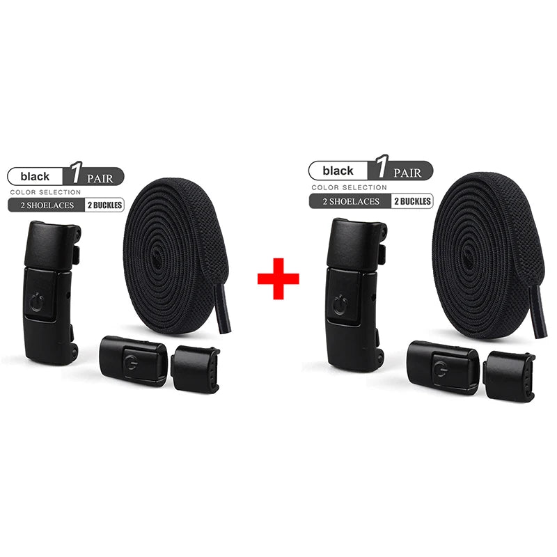 LockFit™ No-Tie Elastic Laces (Instant Slip-On Upgrade)