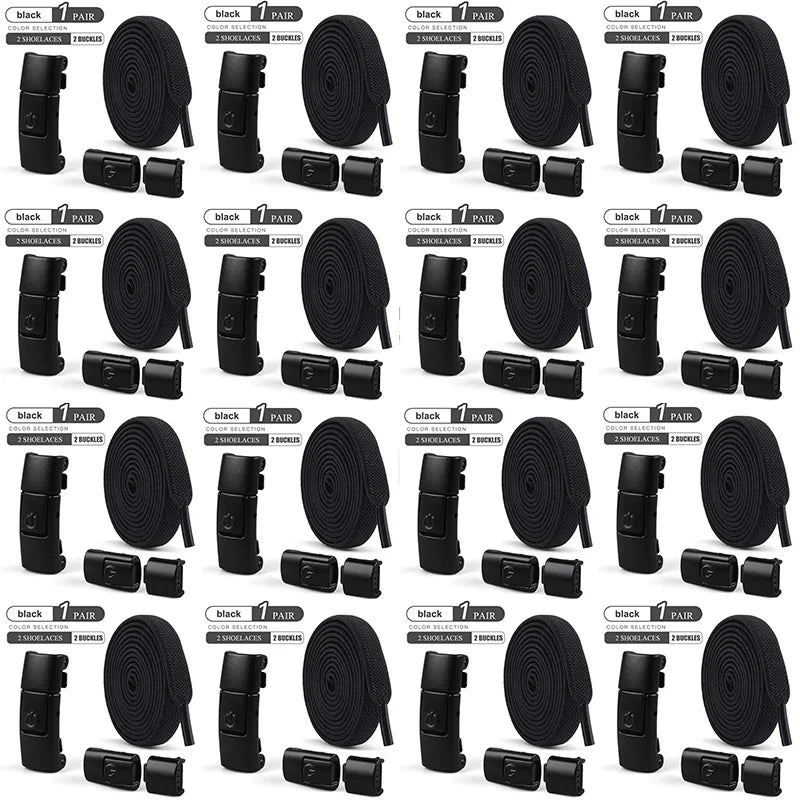 LockFit™ No-Tie Elastic Laces (Instant Slip-On Upgrade)