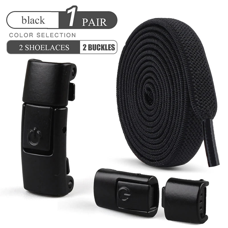 LockFit™ No-Tie Elastic Laces (Instant Slip-On Upgrade)