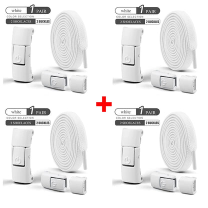 LockFit™ No-Tie Elastic Laces (Instant Slip-On Upgrade)